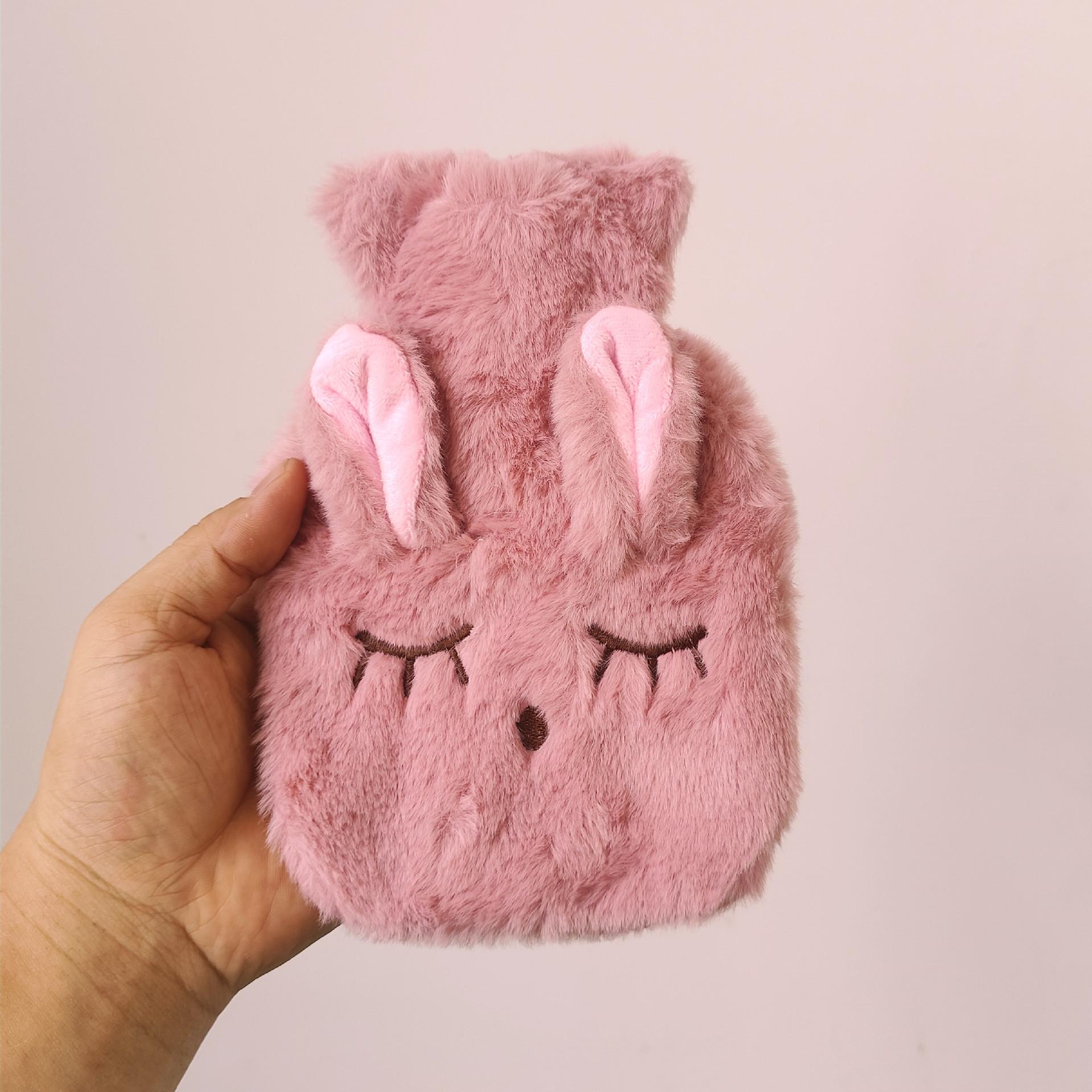 

Pvc Stress Pain Relief Therapy With Knitted Soft Cozy Cover Winter Warm Heat Reusable Hand Warmer Hot Water Bottle Bag колір світло кави