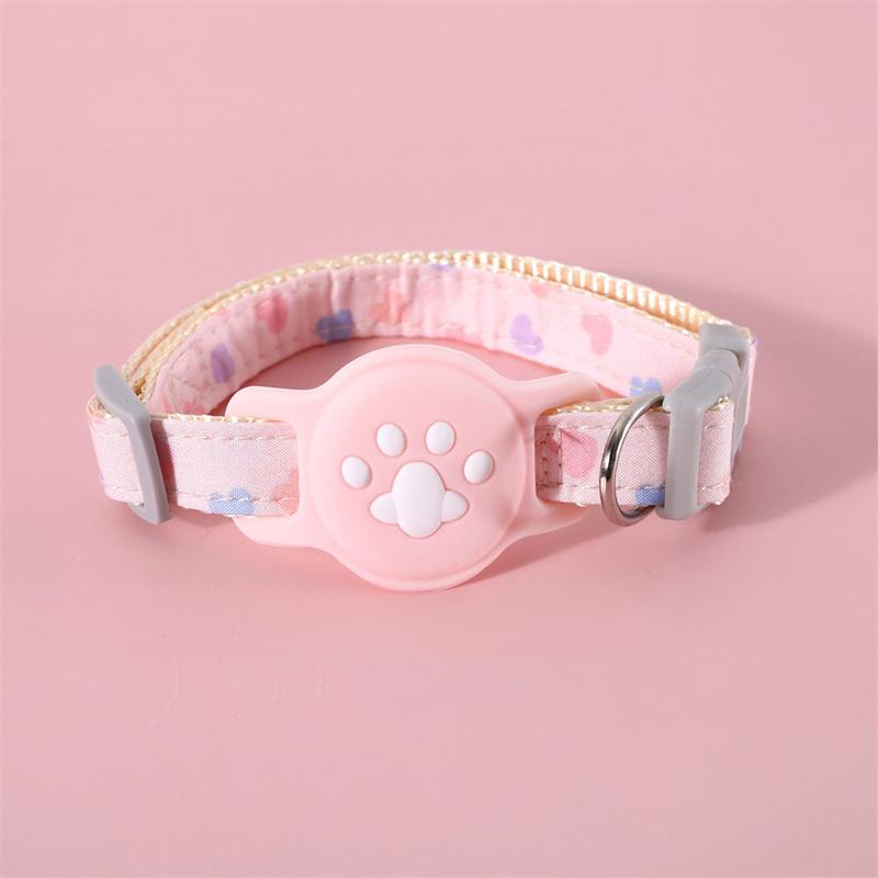 

Cute Cartoon Noctilucent Adjustable Collar For Apple Airtag Location Tracker Dog Cat Anti-lost Protection Case For Airtag Collar