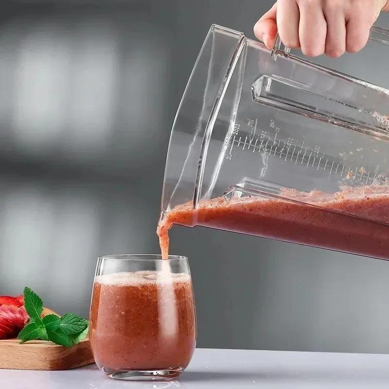 1pcs 2L Capacity Blender Spare Compatible for Blender Replacement Part Transparent for SILVER CREST Blender Spare Jug
