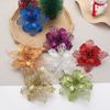Glitter Artifical Fake Flowers Christmas Flowers Home Xmas Ornaments Christmas Tree Decorations