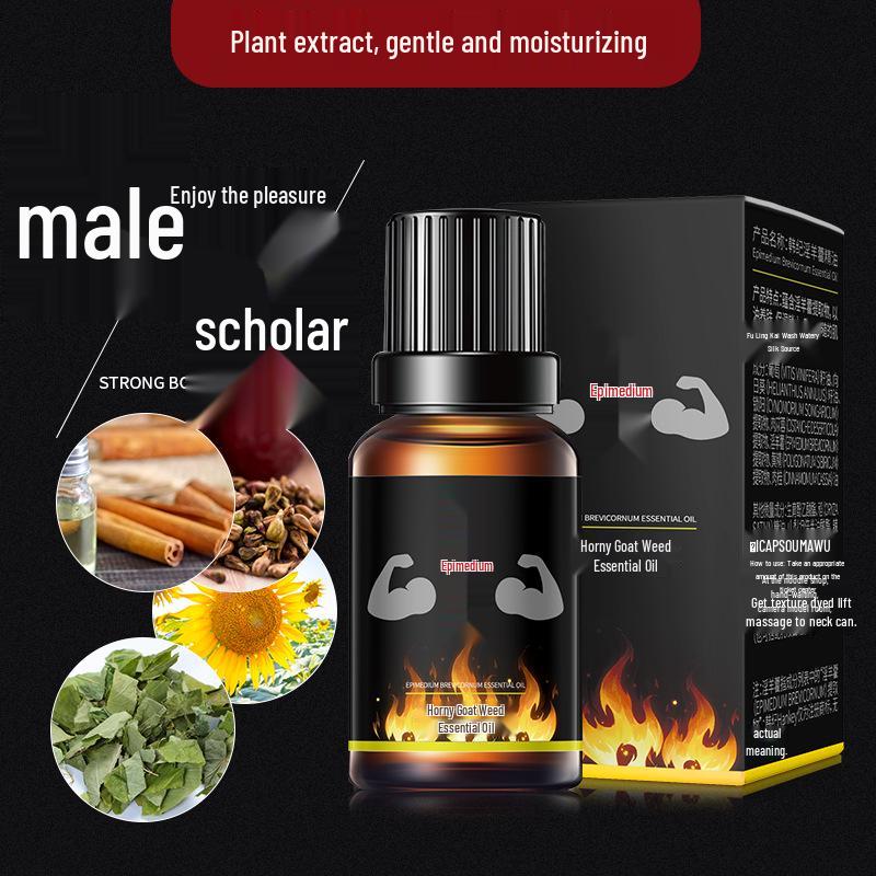 Han Ji Epimedium Essential Oil 10ml - Men's Private Area Massage and Care