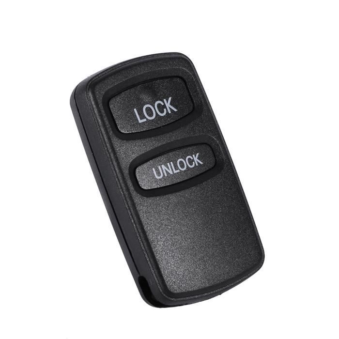 Vvikizy Key Fob 2 Buttons Shell for 2-Button Remote Key, for Eclipse Lancer Outlander 2BTN Car Remote