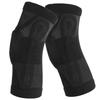 2Pcs Breathable Sport Kneecap Anticollision Patella Guard Leg Sleeve Protective GearBlack L