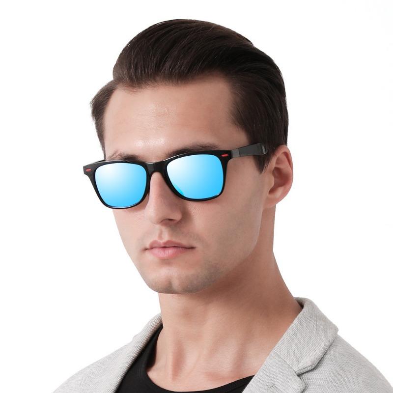 Classic Retro Small Frame Square Mens Sunglasses UV Protection Outdoor Driving Eyewear Summer Sports Shading