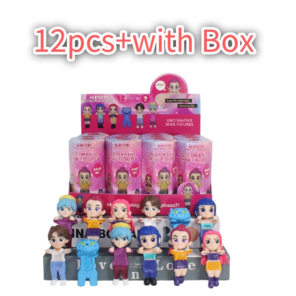 Kpop Demon Hunters Random Blind Box Series Anime Figures Dolls Creative mobile Phone Computer Decoration Christmas Toy Gifts