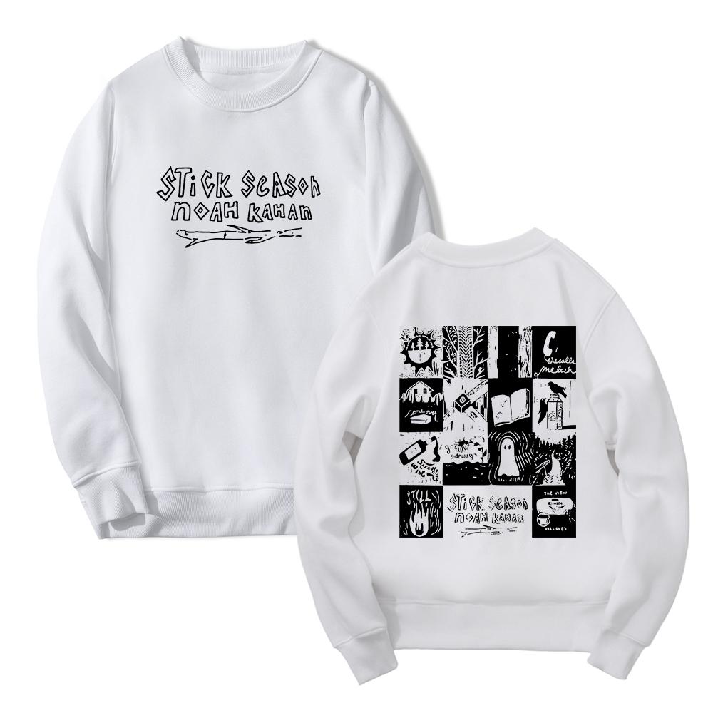 NOAH KAHAN Stick Season 2023 World Tour Oversized Hoodie Women Unisex Long Sleeve Pullover Crewneck Sweatshirt Casual Tracksuit