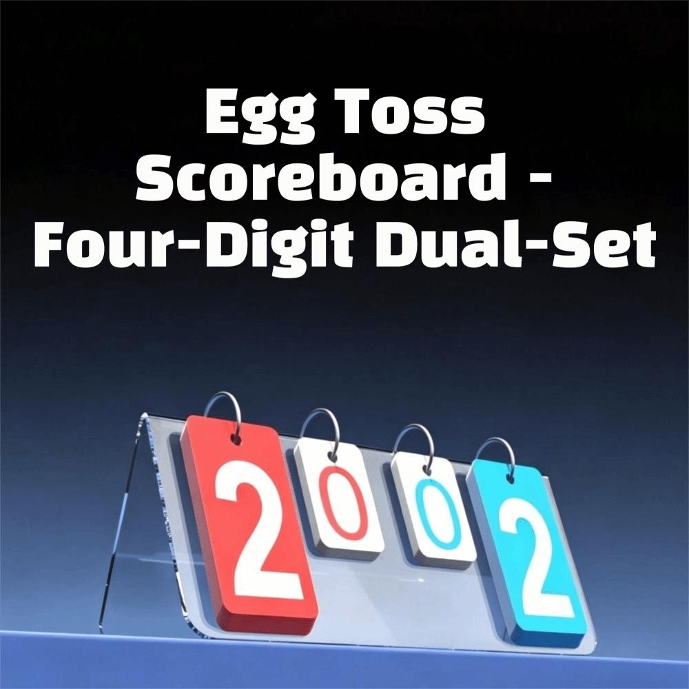 Dual Round Guandan Scoreboard 4 Players Point Counter Guandan Score Keeper Card Game Entertainment