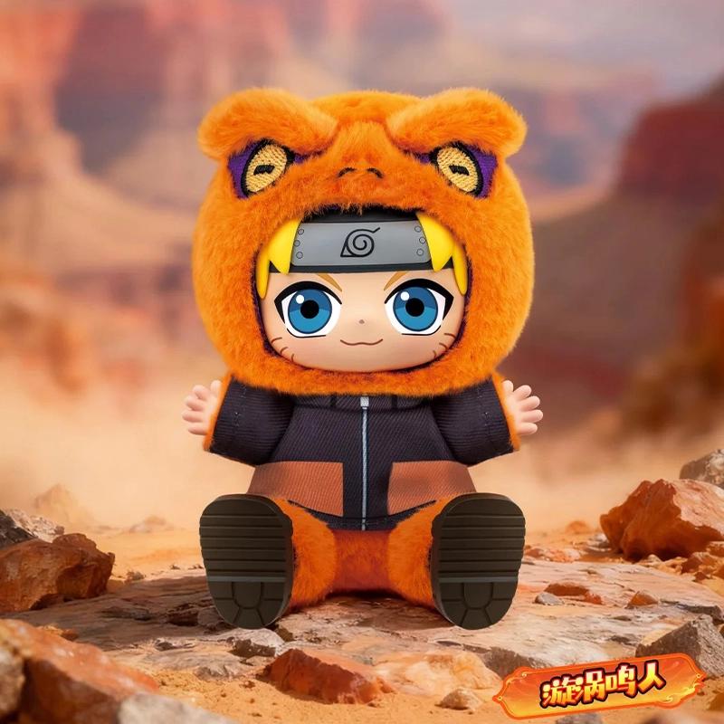 In Stock Eaki Naruto V2 Blind Box Shippuden Beast Party Pajamars Naruto kawai Anime Movable Figure Itachi Uzumaki Christmas Gift