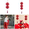 Traditional Lanterns Durable Decorations Hanging Sphere Paper Lanterns Perfect For  New Year And Holiday