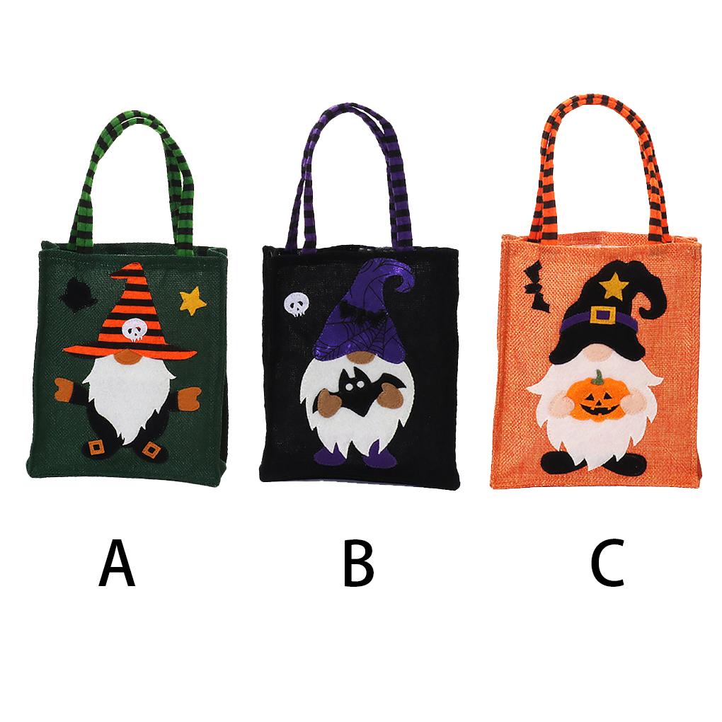 Halloween Gifts Bag Party Art Atmospheres Adults Snack Handbag Decorative Pack Non-woven Fabric Packaging Sack Supply