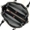 Labagagerie Random Pleated 2-Way Handbag B006004 Greige (26)
