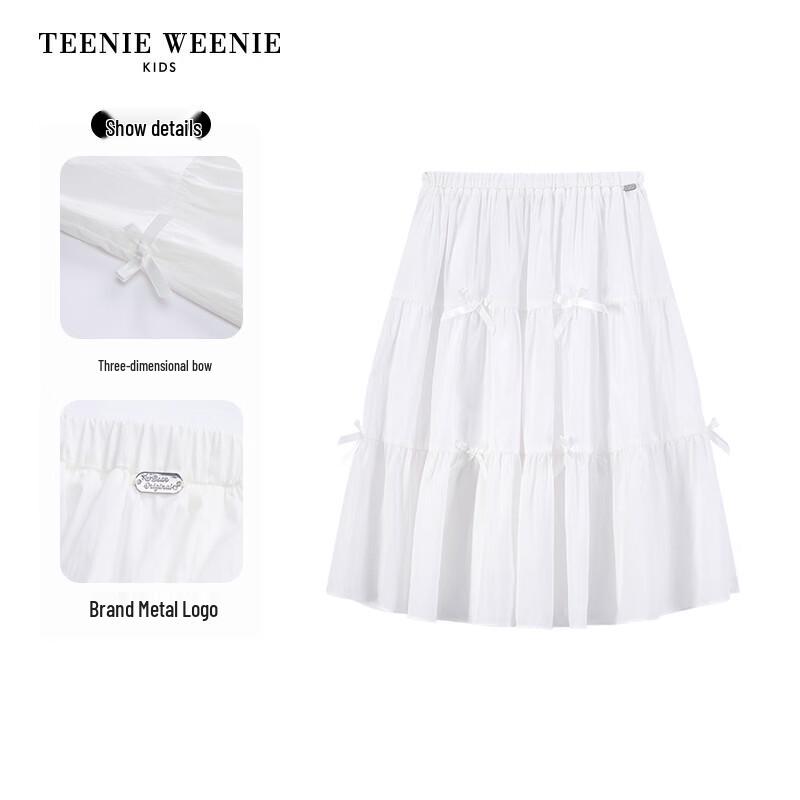 Teenie Weenie Kids Girl's Bowknot A-Line Skirt