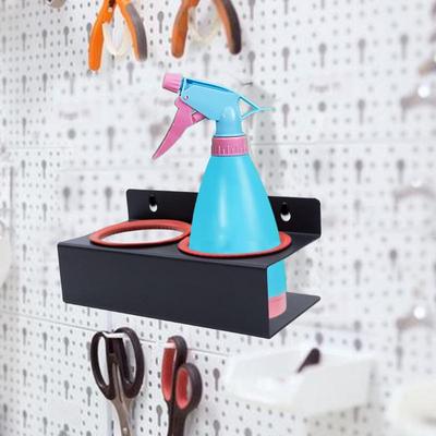 Wall-Mounted Car Wash Spray Bottle Rail Holder Sturdy Garage Bottle Organizer Spray Bottle Storage Rack Car Interior Accessories