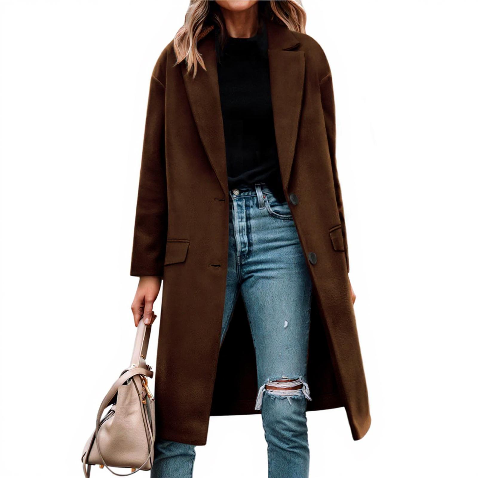 

Женские кардиганы с длинным рукавом, повседневные, легкие, на пуговицах, с V-образным вырезом, осенняя одежда S