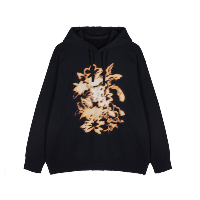 JNBY 2023 Autumn Loose Fit Hooded Sweatshirt