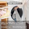 oruTa Imabari Hand Towel Set of 3, Natural, Made in Japan, Thin, Absorbent, Quick Drying, 100% Cotton, 30x31cm, Khaki