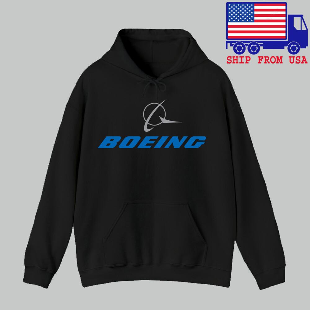 Boeing American Aircraft Men#039;s Black Size S to 3XL Unisex T-Shirt M