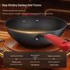 ASD Titanium Non-stick Refined Iron Wok