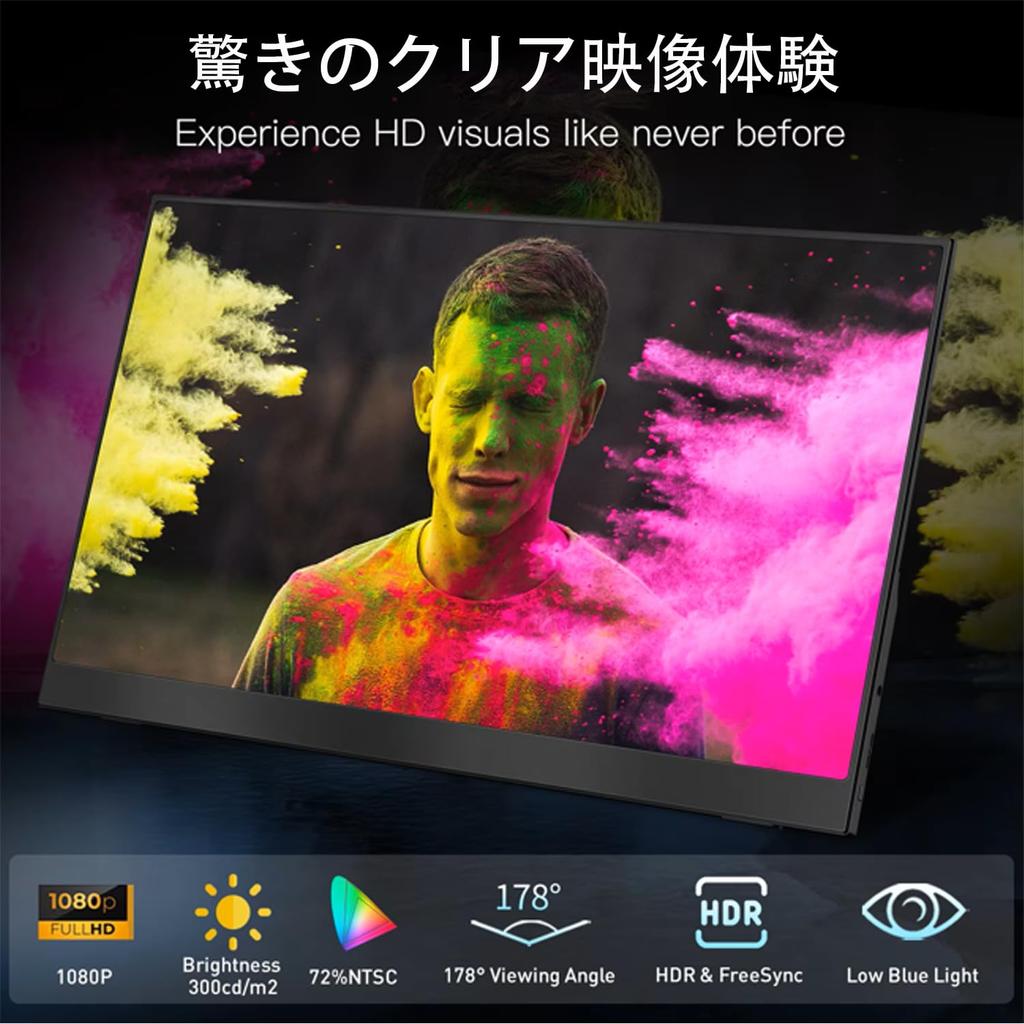 KIMOCA Mobile Portable IPS LCD Matte Slim and with Magnetic Protective USB Mini Compatible with and Ideal for Working from Home or Remote Work Touch