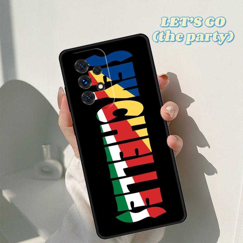 Seychelles Flag phone case For Samsung Galaxy A42 A31 A40 A51 A71 A32 A80 A91 A52 A72 A73 A20e A21S A50 A70 A11 A12 Cover