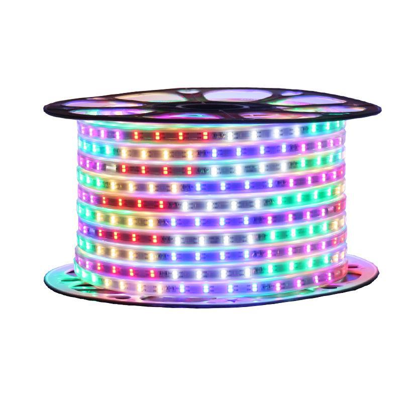 Seven-Color LED Marquee: Waterproof, High-Brightness, Color-Changing Light Strip for Outdoors
