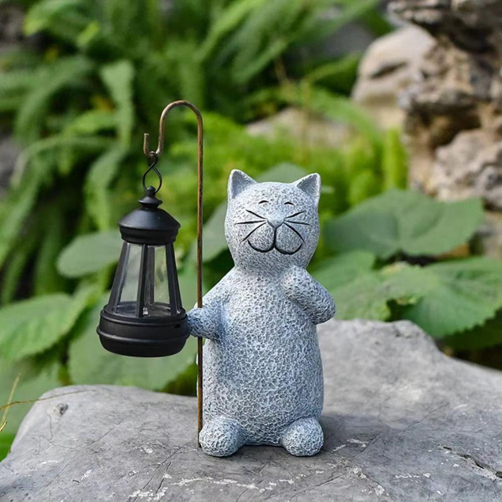 Auto On/Off Solar Lantern IP44 Waterproof LED Lamp Garden Ornament Yard Art Decor  Villa Lawn