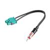 Universal Vehicle Car Stereo Radio Antenna Adapter Cable 2 Fakra To DIN Connector Cable