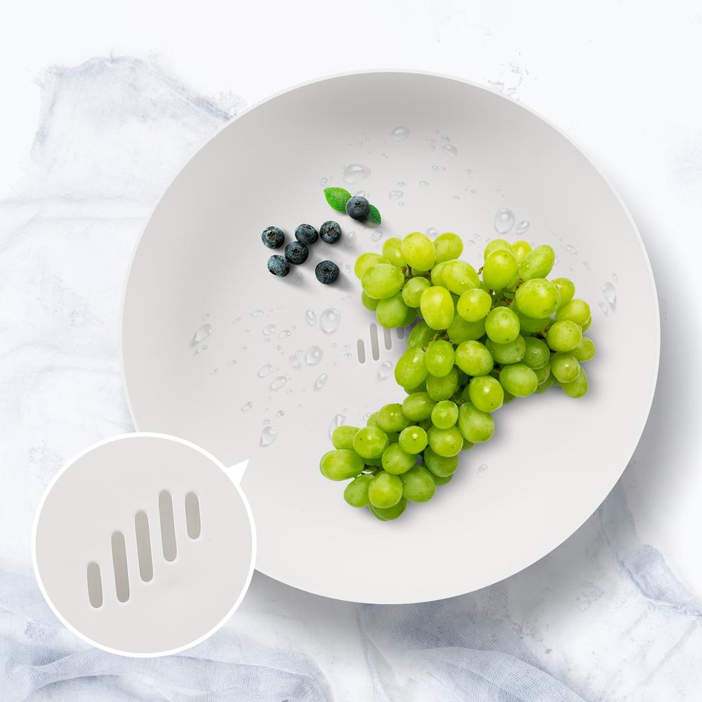 Miska na blat kuchenny Podstawa Wysoka Koszyk na owoce Dekoracyjny stojak na owoce Pojemnik na przekąski weselne Taca do serwowania Miska z odpływem