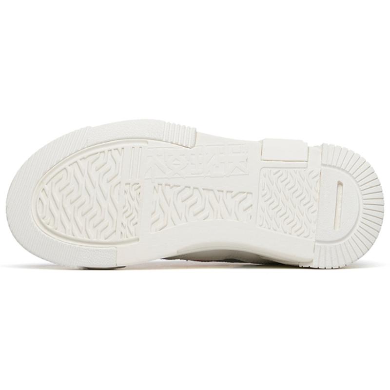 Anta Life Collection A PRO Low-Top Skateboard Shoes Women's Ivory White Sneakers 122228071-2