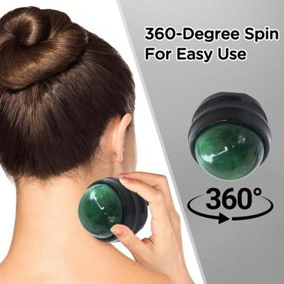 Mini Acupressure Ball Massager Handheld Roller for Muscle Relief Resin Body Massage Tool for Neck And Shoulders
