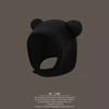 Brown Bear Ear Hat Scarf Beanies Men Women Winter Safety Helmet Rockwool Magnetic Buckle Outdoor Protector Hat with Earflaps