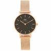 Daniel Wellington Petite 28mm Unisex Quartz Watch for Men and Women, Rose Gold (4) DW00600217