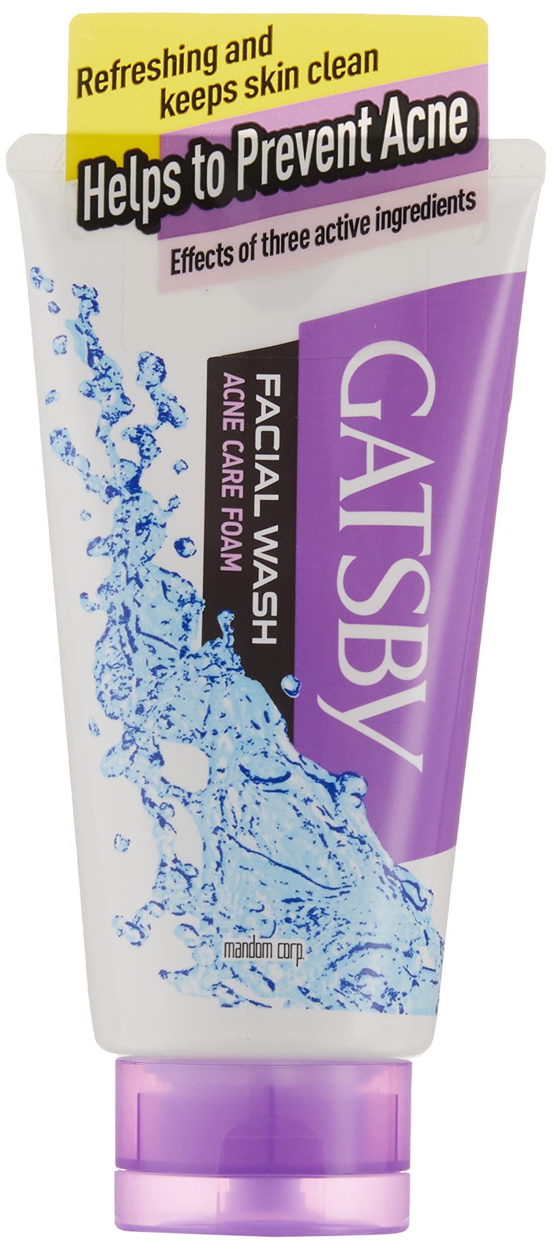 

Gatsby Facial Wash Medicated Triple Care Acne Foam 130g (Quasi-drug)