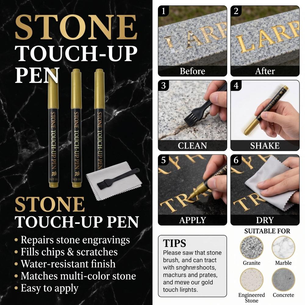 Large Capacity Tombstone Paint Marker Waterproof Memorial Inscription Pen  Memorial Inscriptions