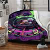 1 peça Cobertor Rick and Morty Leve Manta de Flanela Para Sofá, Cama, Viagem, Acampamento, Sala de Estar, Escritório, Sofá, Cadeira e Cama