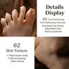 Lifelike TPE Silicone Foot Model, Real Human Foot Replica for Photography, Jewelry Display, Art Sketch