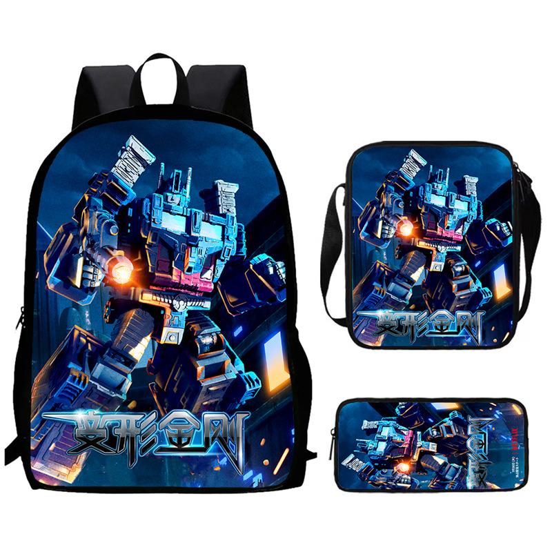 Transformers, Bumblebee Bag High Definition Multi-Function Oxford Lightweight Backpack
