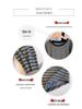 Plus Size Velvet Color Block Striped T-shirt: Korean Style, Long Sleeve, Loose Fit, Slimming & Warm Women's Top