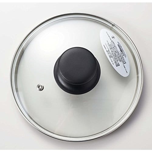 PEARL METAL Glass Pot Lid, 18cm, for Pressure Cookers, H-9775