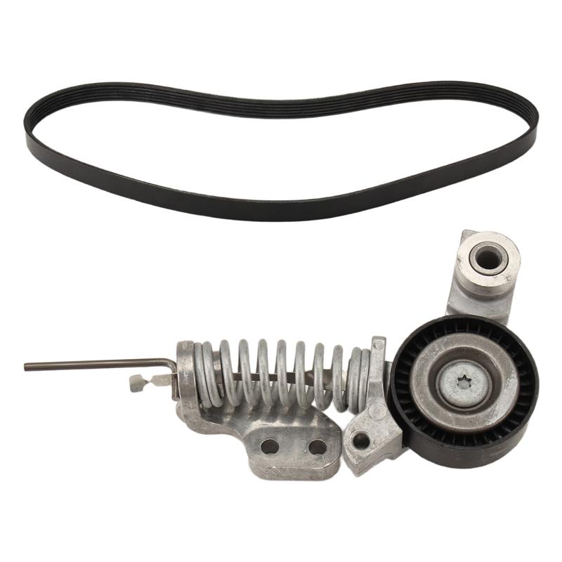 

NEW-New Auxiliary Belt Kit 31480362 31430187 Generator Belt Tensioner For Volvo S60 S90 XC60 XC90 V40 V90 як показано кольору