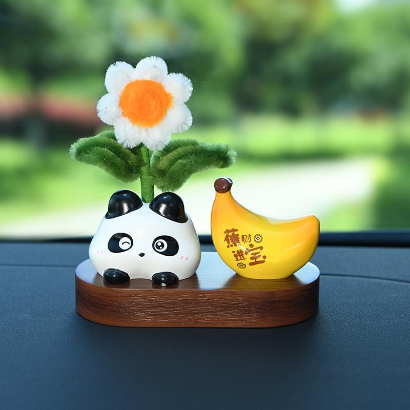 Decoração de Carro com Flor de Resina com Design Criativo para Meninas Casa Escritório Presente