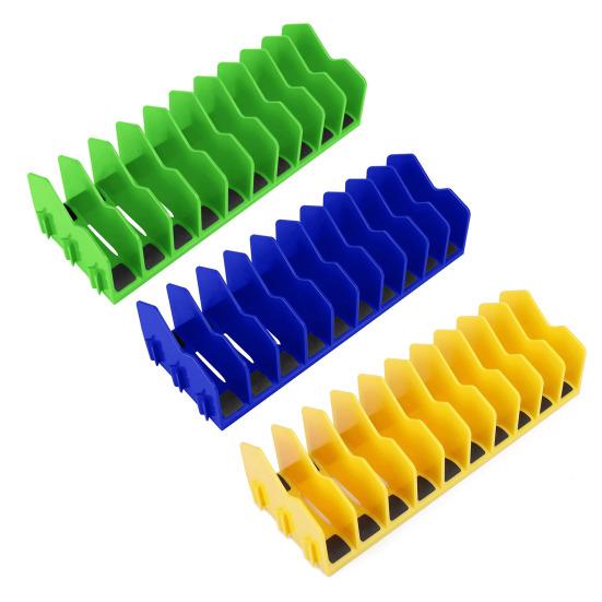 Suport Organizator Clești Yousheng 10 Sloturi Heavy Duty Detașabil Bază de Cauciuc Antiderapant Raft pentru Sertar Scule Cutie Scule Chei Șurubelnițe Ciocan