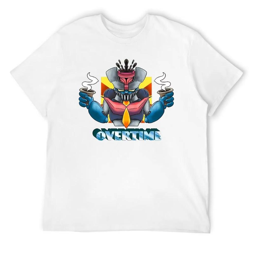 

Mazinger ZZZ For Sale Tshirt Casual Graphic T-shirt Fresh Move Funny Novelty Travel USA Size XXXXXL белый