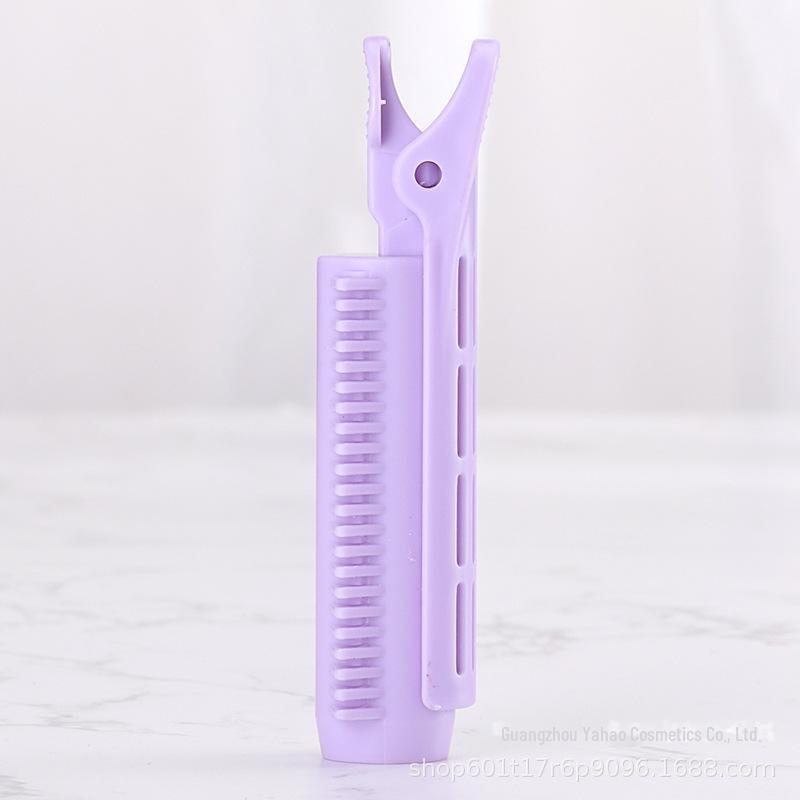 

Зажим для придания формы корням волос: Самообслуживаемый, натуральный, не повреждающий волосы инструмент для укладки Morgan hairpin 1 фиолетовый