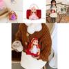 Lovely Red Cartoon Handbag For Kids Breathable Lightweight Design Ideal For Everyday Use