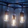 S14 Waterproof LED Edison Filament Bulb, 2700K Warm Light, E27, Energy-Saving ST45 Spare for String Lights