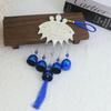 Bells Blue Eyes Wind Chime Handmade Metal Wind Music Bell Car Pendant  Garden Decoration