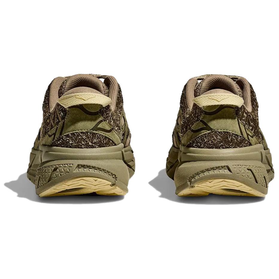 HOKA Clifton L Suede Elite Terrain System - Dune Fennel Pánské tenisky Zelené 1150910-DNF