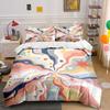 Wavy Stripes, Multicolored Stars. Bedding Sets Duvet Cover Sets Duvet Covers Pillowcases(1 * Duvet Cover 2 * Pillowcases Without Duvet Insert)