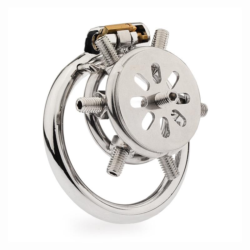 Р’Р·СЂРѕСЃР»Р°СЏ РёРіСЂСѓС€РєР° SM Rivet Flat Chastity Lock РЎС‚РёРјСѓР»СЏС†РёСЏ РЅРѕРіС‚РµР№ РњСѓР¶СЃРєР°СЏ СЃСЉРµРјРЅР°СЏ РєСЂС‹С€РєР° РќРµС‚. 2 РљР»РµС‚РєР° РґР»СЏ С€РёРїРѕРІ РѕС‚ РіРІРѕР·РґРµР№ Spike-Lid2No.+40mm Flat S